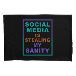 ソーシャルメデおもしろいィア枕ケース 枕カバー