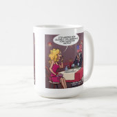 ソーシャルメディアおもしろいデートすること コーヒーマグカップ (正面右)