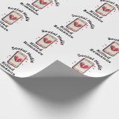 ソーシャルメディアがロマンスを殺した ラッピングペーパー (角)