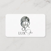 ソーシャルメディアつながりQRコードロゴ 名刺 (正面)