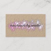 ソーシャルメディアで名前を使って手づくったスターが大好き 名刺 (正面)