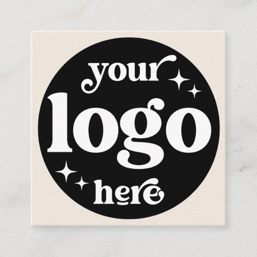 ソーシャルメディアと米国の接続のカスタムプロフェッショナル スクエア名刺 (正面)