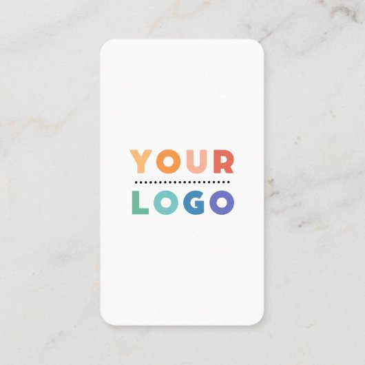 ソーシャルメディアに接続QRコードホワイト 名刺 (裏面)