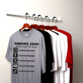 ソーシャルメディアのアイコンのプロモーション Tシャツ