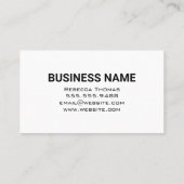 ソーシャルメディアのアイコン 名刺 (裏面)