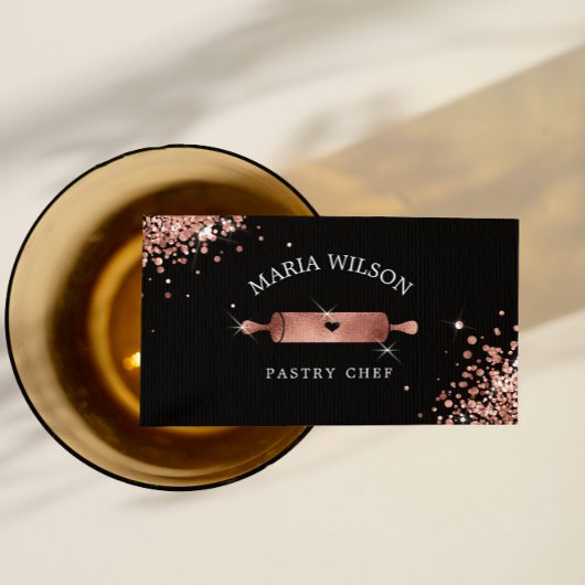 ソーシャルメディアのアイコンPastry Chefベーカリー転がズピン 名刺