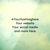 ソーシャルメディアのプロモーション ウィンドウサイン (シート3)