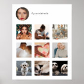 ソーシャルメディアのプロモーション ポスター (正面)