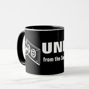 ソーシャルメディアのマトリックスから抜き出す マグカップ
