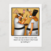 ソーシャルメディアのユーモアのはがき「斑点」 ポストカード (正面)