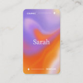 ソーシャルメディアの名刺に接続 名刺 (正面)