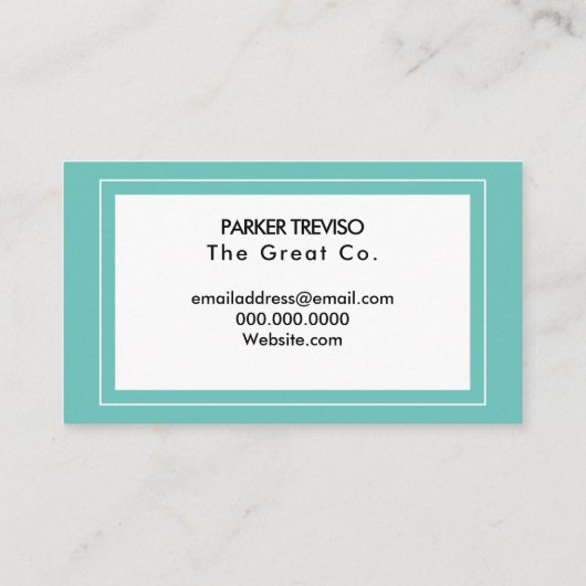 ソーシャルメディアの幾何学的色のブロック 名刺 (裏面)