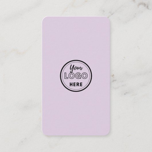 ソーシャルメディアの紫Qrコードに接続 名刺 (裏面)