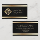 ソーシャルメディアのQRコードを取得する 名刺 (正面/裏面)