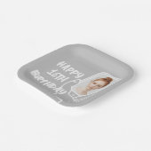 ソーシャルメディアインフルエンサーの電話写真16歳の誕生日 ペーパープレート (傾斜あり)