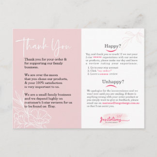 ソーシャルメディアカードをありがとう。ビジネスレビュー。 ポー ポストカード