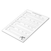 ソーシャルメディアコンテンツプランナー ノートパッド (アングル)