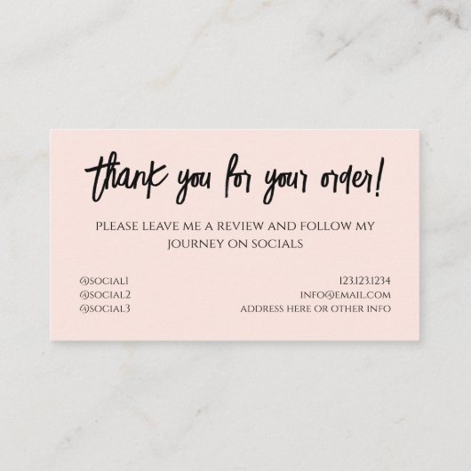 ソーシャルメディアストアQRコード割引あり 名刺 (裏面)