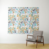 ソーシャルメディアパターンタペストリー タペストリー (インサイチュ(横))