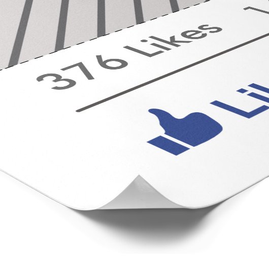 ソーシャルメディアパーティーフレーム写真ブースプロップポスター ポスター (角)