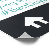 ソーシャルメディアパーティーフレーム写真ブースプロップポスター ポスター (角)