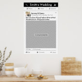 ソーシャルメディアパーティーフレーム写真ブースプロップポスター ポスター (キッチン)