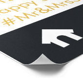 ソーシャルメディアパーティーフレーム写真ブースプロップポスター ポスター (角)