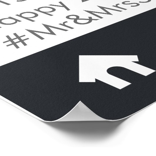 ソーシャルメディアパーティーフレーム写真ブースプロップポスター ポスター (角)