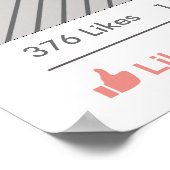 ソーシャルメディアパーティーフレーム写真ブース小道具 ポスター (角)