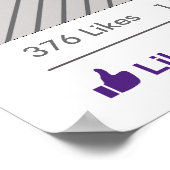 ソーシャルメディアパーティーフレーム写真ブース小道具 ポスター (角)