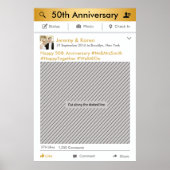 ソーシャルメディアパーティーフレーム写真ブース小道具 ポスター (正面)