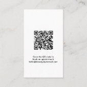 ソーシャルメディアビューティーサロンインスタグラム写真 名刺 (裏面)