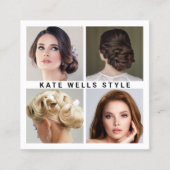 ソーシャルメディアフォトカード – Instagram スクエア名刺 (正面)