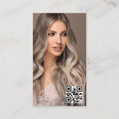 ソーシャルメディアフォトグリッドQRコード – Instagram 名刺 (裏面)