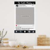 ソーシャルメディアフレームパーティーフォトプロップ ポスター (キッチン)