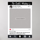 ソーシャルメディアフレームパーティーフォトプロップ ポスター (正面)