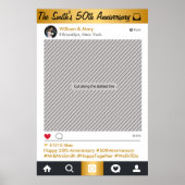 ソーシャルメディアフレームパーティーフォトプロップ ポスター (正面)