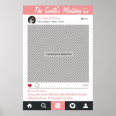 ソーシャルメディアフレームパーティー写真小道具 ポスター (正面)