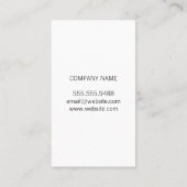 ソーシャルメディアプロモーション/グレー 名刺 (裏面)