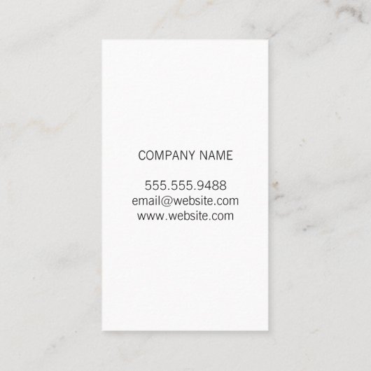 ソーシャルメディアプロモーション/グレー 名刺 (裏面)