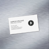 ソーシャルメディアマネージャ遊のアイコン マグネット名刺 (インサイチュ)