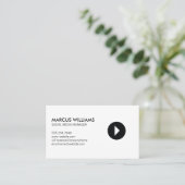 ソーシャルメディアマネージャ遊のアイコン 名刺 (スタンド正面)