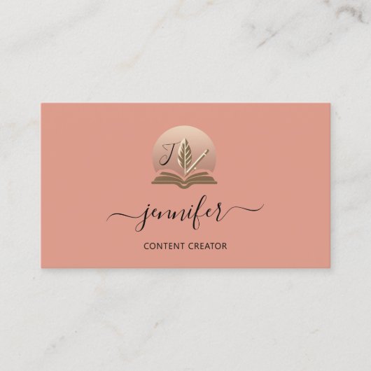 ソーシャルメディアライターコンテンツクリエータブログQRモノガム 名刺 (正面)