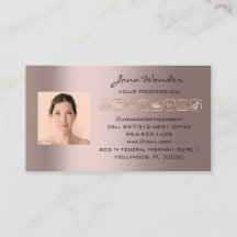 ソーシャルメディアロゴフォトQRコードメイクアップ美しい