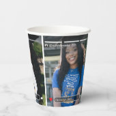 ソーシャルメディア事例写真撮影後卒業式パーティー 紙コップ (裏面)