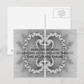 ソーシャルメディア俳句 ポストカード (正面/裏面)