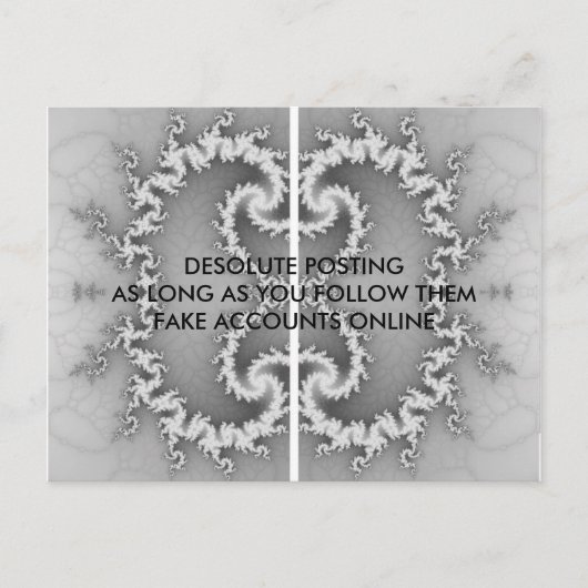 ソーシャルメディア俳句 ポストカード (正面)