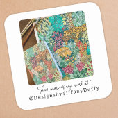 ソーシャルメディア写真テンプレートプロモーション スクエアシール