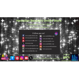 ソーシャルメディア名刺5 Pack of 100 名刺