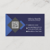 ソーシャルメディア名刺8 Pack of 100 名刺 (正面)